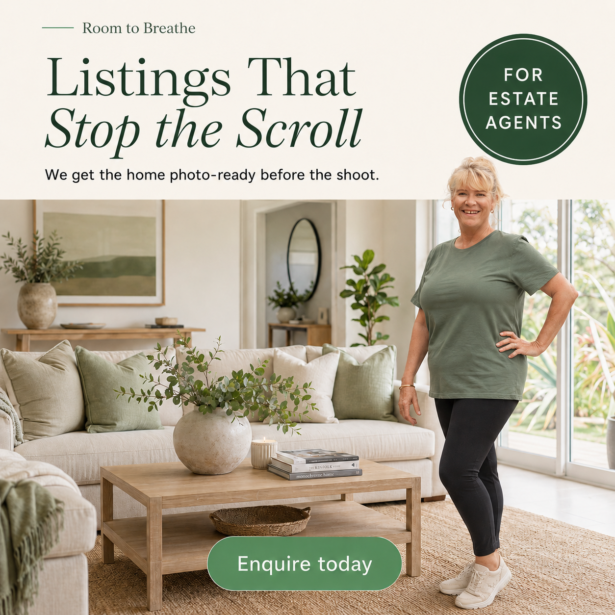 Listings that stop the scroll ad