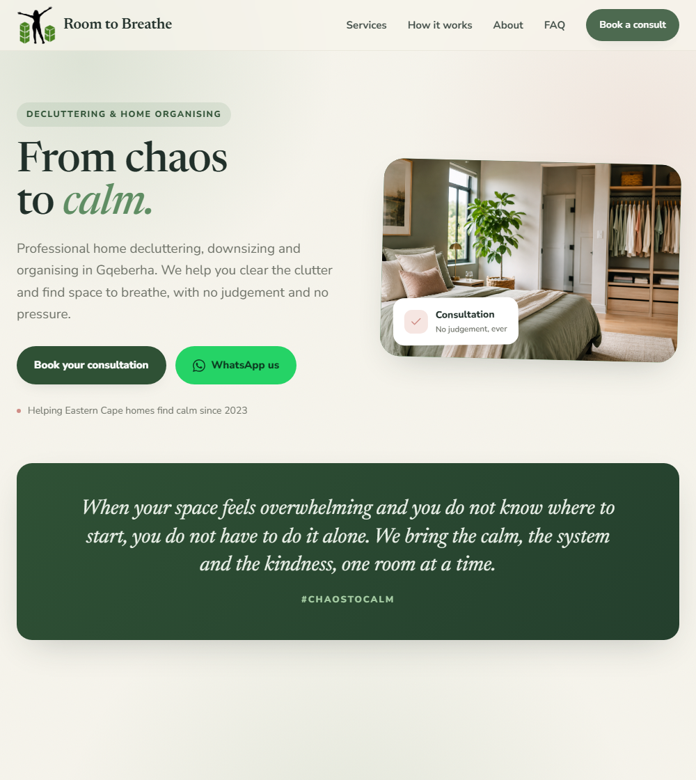 Your website